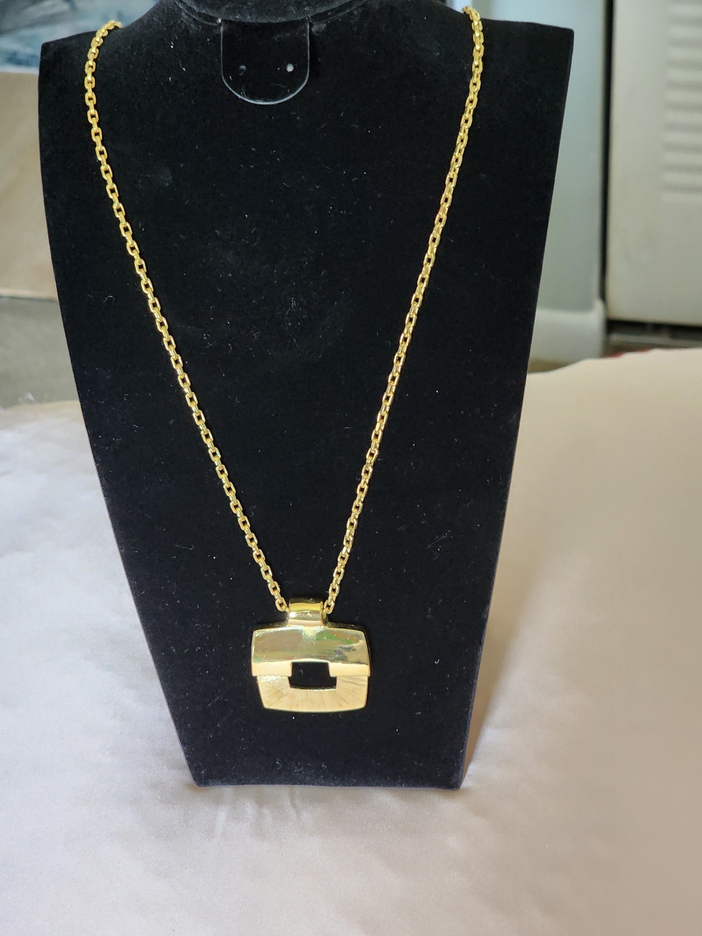 Napier 18" Gold-Tone Link Chain Necklace with Branded Tag